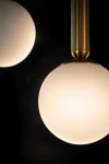 Toki lampa wisząca 3xE14 czarna biały K-5862
