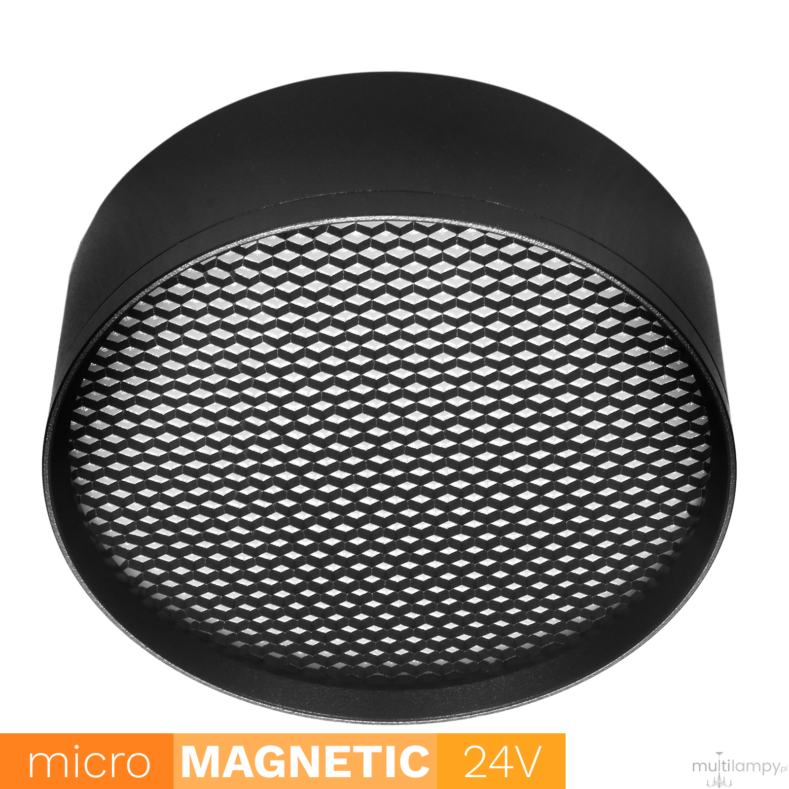 Lampa LED do szyny magnetycznej Micro Magnetic 9W/3000K czarna