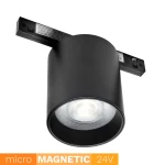 Spot LED do szyny magnetycznej Micro Magnetic 6W/4000K czarny
