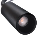 Lampa elastyczna LED do szyny magnetycznej Micro Magnetic 3W/4000K czarna