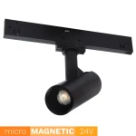Spot regulowany LED do szyny magnetycznej Micro Magnetic 3W/4000K czarny