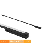 Lampa LED liniowa do szyny magnetycznej Micro Magnetic L30/9W/3000K czarna