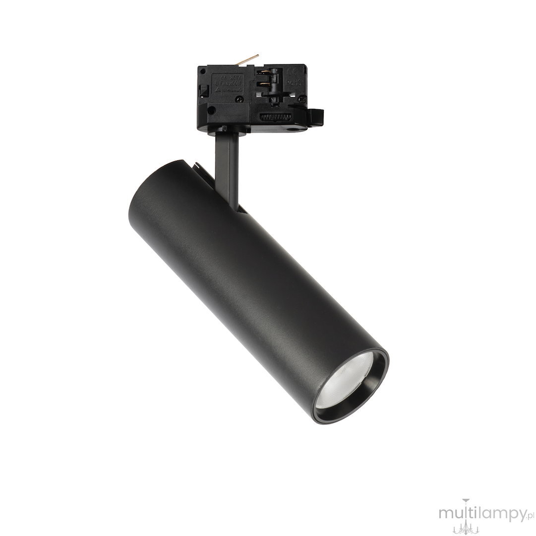 Track Sumba LED 20W 2700/4000K spot do szyny 3-fazowej czarny ML1111