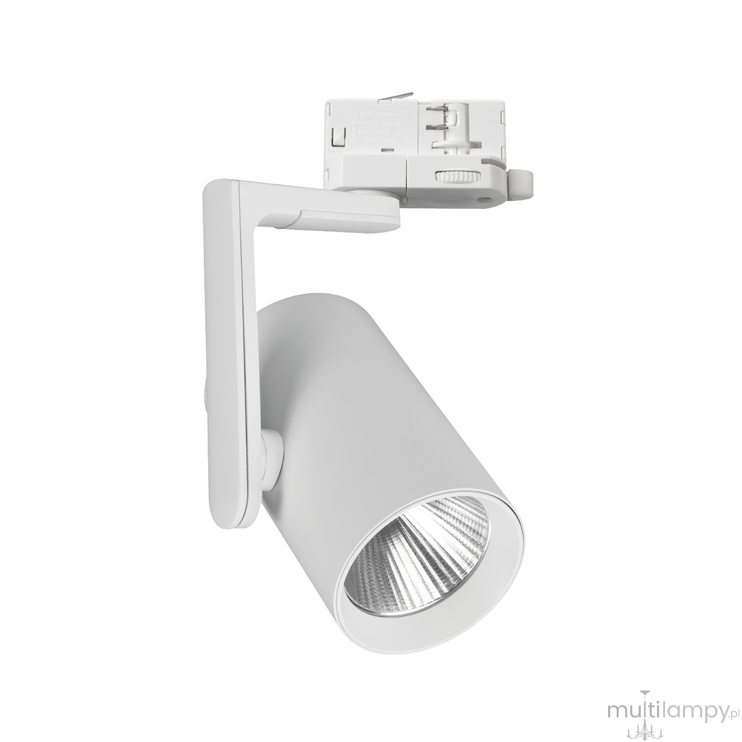 Track Timor LED 30W 2700/4000K spot do szyny 3-fazowej biały ML1116