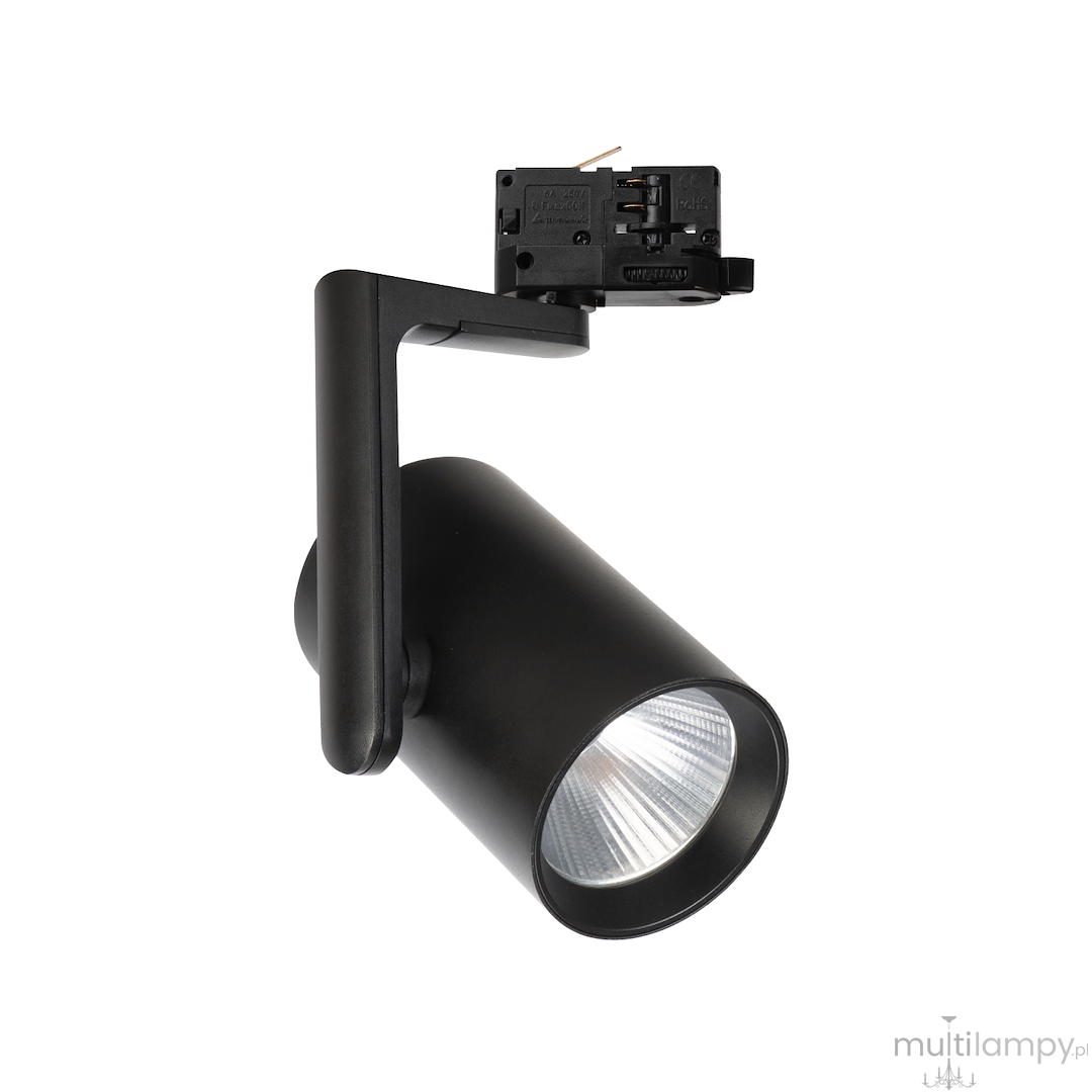Track Timor LED 30W 2700/4000K spot do szyny 3-fazowej czarny ML1117