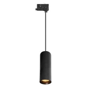 Track Pipe lampa wisząca GU10 do szyny 3-fazowej czarna ML2064