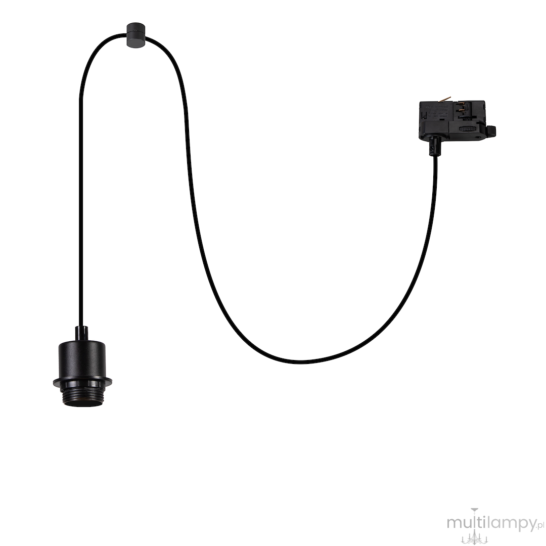 Track Hang zawiesie E27 do szyny 3-fazowej czarne ML2280
