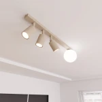 Baster lampa sufitowa 3xGU10+1xE14 mokka/biały 1814/4