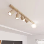 Baster lampa sufitowa 4xGU10+1xE14 mokka/biały 1814/5