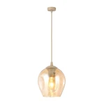 Istar lampa wisząca 1xE27 mokka/bursztynowy 1785/1