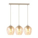 Istar lampa wisząca 3xE27 mokka/bursztynowy 1785/3