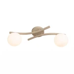 Opus lampa sufitowa 2xE14 mokka/biały 1782/2