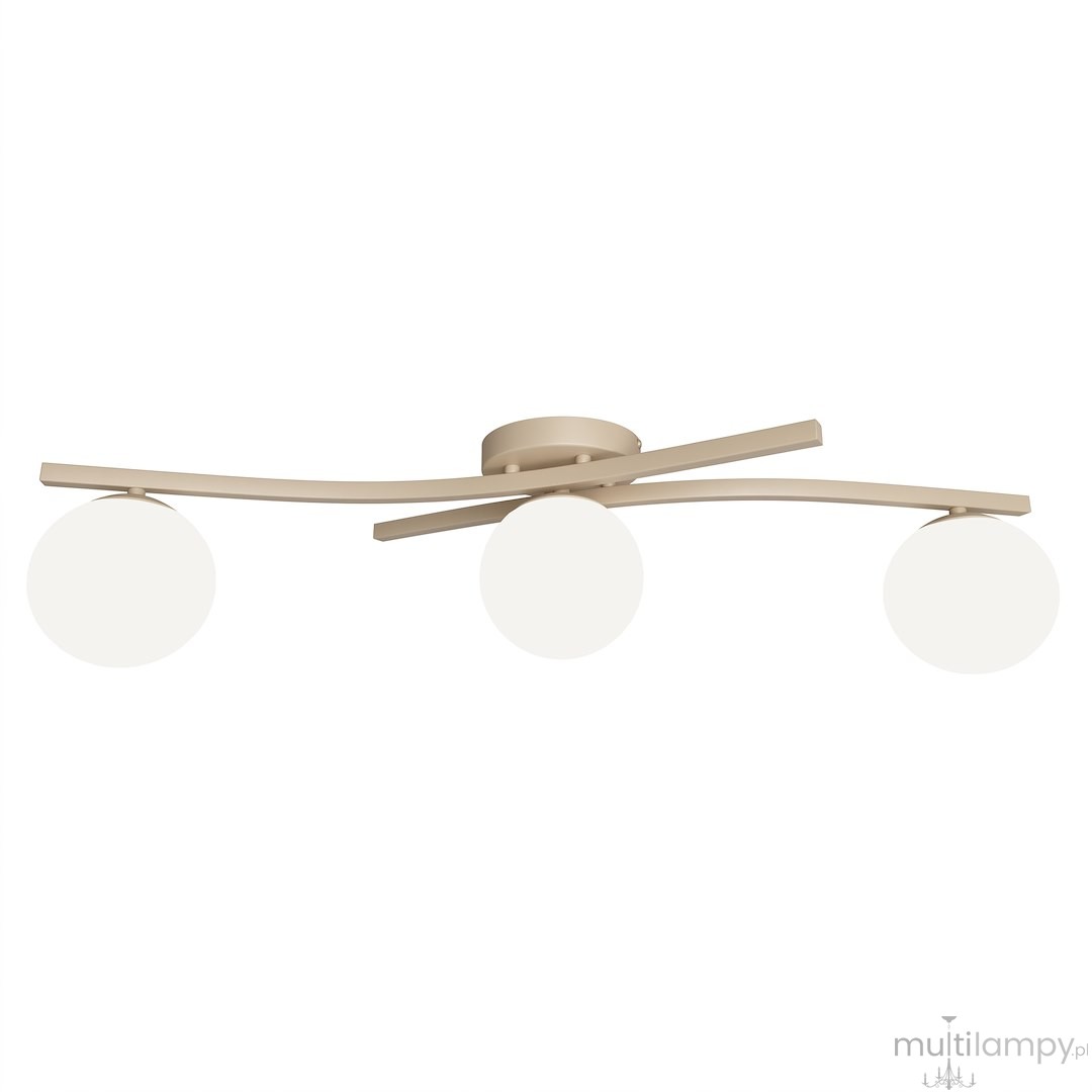 Opus lampa sufitowa 3xE14 mokka/biały 1782/3