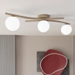 Opus lampa sufitowa 3xE14 mokka/biały 1782/3
