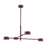 Natsu lampa wisząca 4xGX53 burgund 1781/4