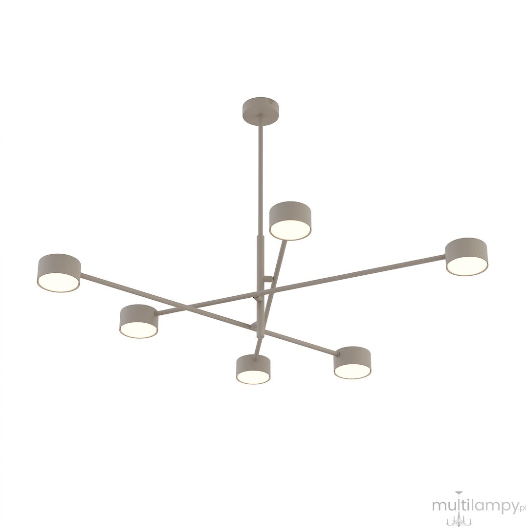 Natsu lampa wisząca 6xGX53 mokka 1780/6