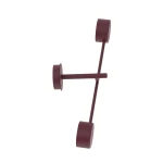 Natsu kinkiet 2xGX53 burgund 1781/K2