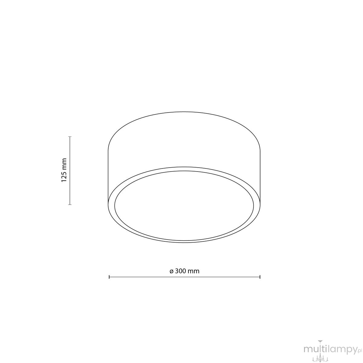 Livo S plafon 2xE27 IP54 czarny 10984