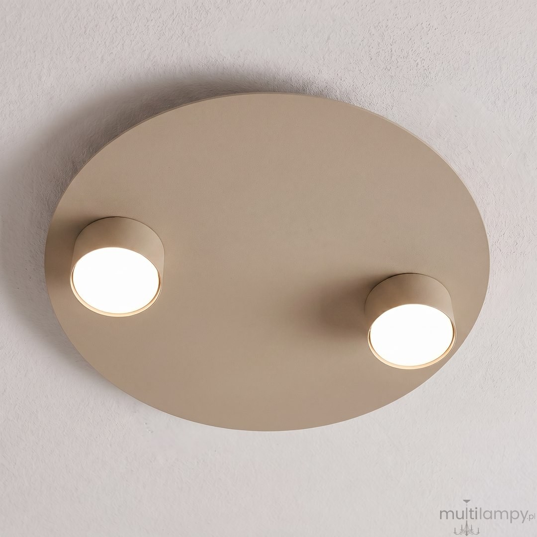 Bolx lampa sufitowa 2xGX53 mokka 1805/2