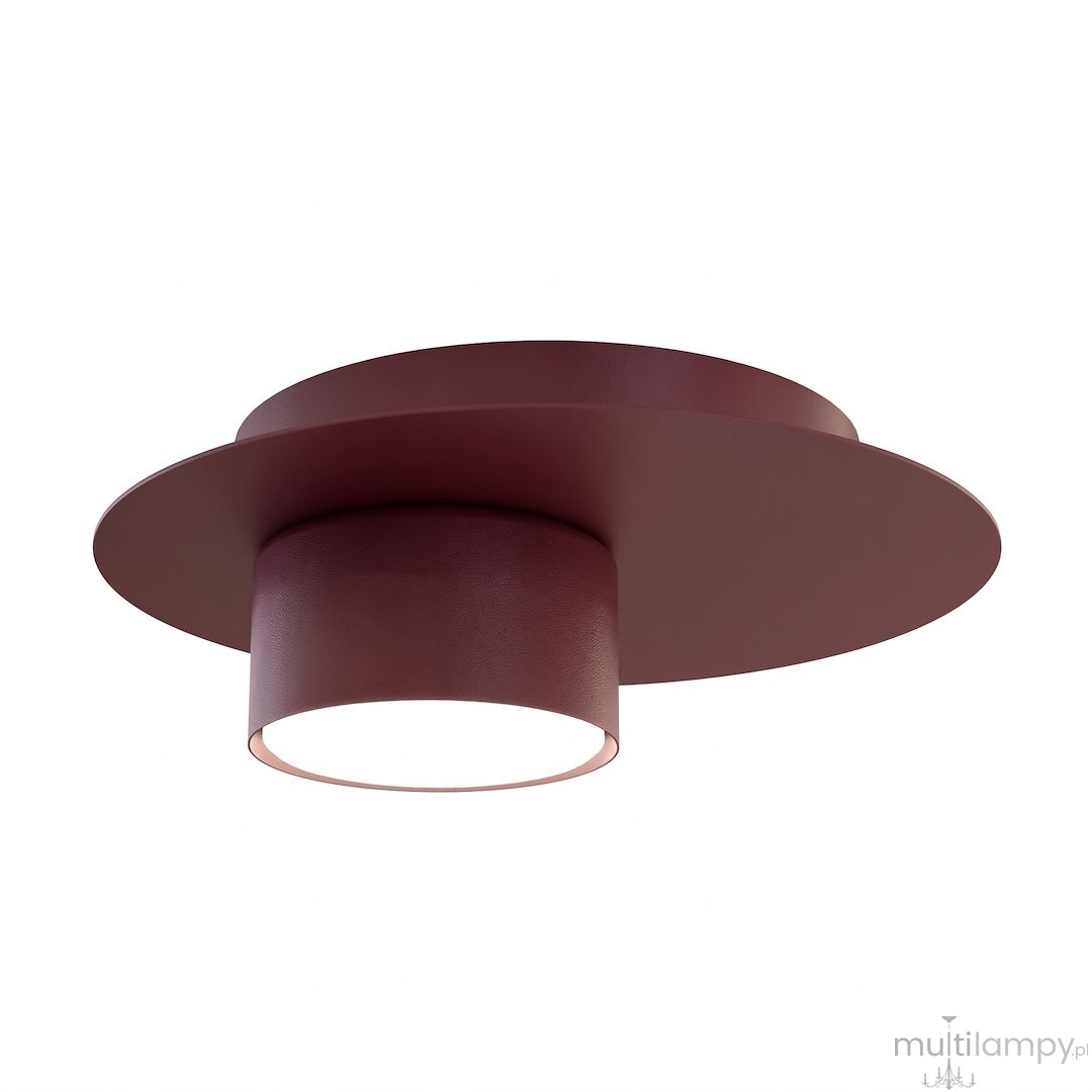 Bolx lampa sufitowa 1xGX53 burgund 1806/1