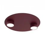 Bolx lampa sufitowa 2xGX53 burgund 1806/2