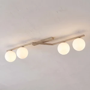 Naton lampa sufitowa 4xE14 mokka/biały 1801/4