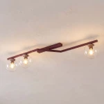 Naton lampa sufitowa 3xE14 burgund/przeźroczysty 1804/3
