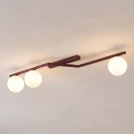 Naton lampa sufitowa 3xE14 burgund/biały 1803/3