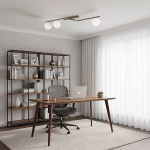Naton lampa sufitowa 3xE14 mokka/biały 1801/3