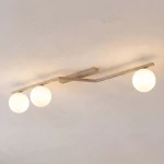 Naton lampa sufitowa 3xE14 mokka/biały 1801/3