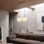 Cosmo lampa wisząca 2xE14 mokka/biały 1790/2