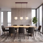 Cosmo lampa wisząca 3xE14 burgund/biały 1789/3