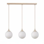 Cosmo lampa wisząca 3xE14 mokka/biały 1790/3