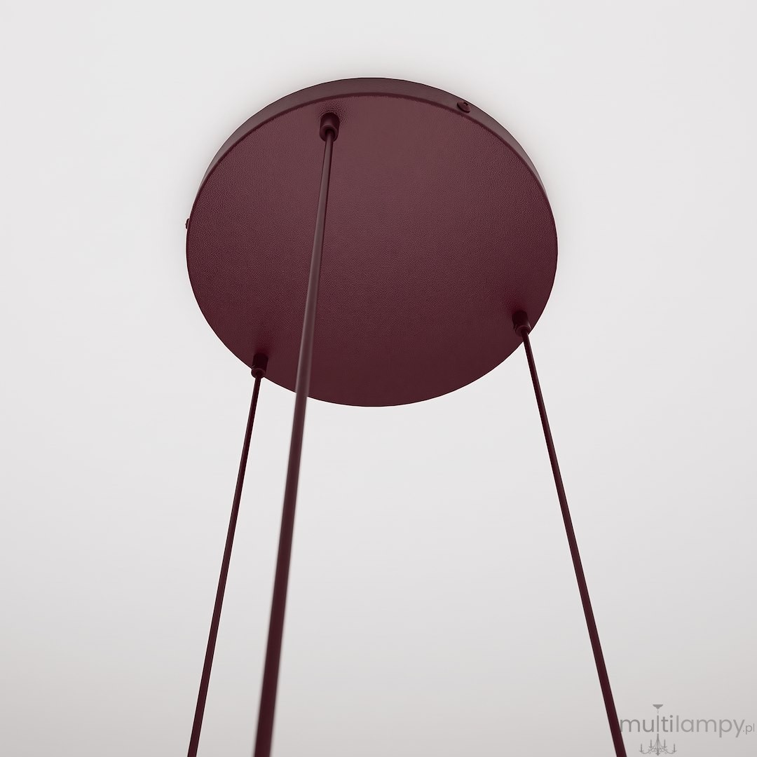 Cosmo lampa wisząca 3xE14 burgund/biały 1789/3PREM