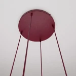 Cosmo lampa wisząca 4xE14 burgund/biały 1789/4PREM