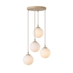 Cosmo lampa wisząca 4xE14 mokka/biały 1790/4PREM