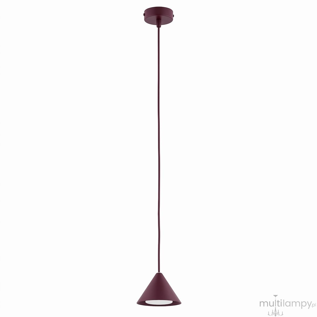 Elit lampa wisząca 1xGX53 burgund 1813/1