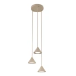 Elit lampa wisząca 3xGX53 mokka 1812/3PREM