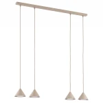 Elit lampa wisząca 4xGX53 mokka 1812/4