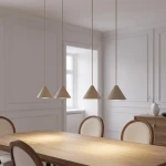 Elit lampa wisząca 4xGX53 mokka 1812/4