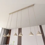 Elit lampa wisząca 6xGX53 mokka 1812/6