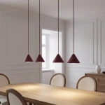 Elit lampa wisząca 4xGX53 burgund 1813/4