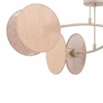 Motif lampa wisząca 4xE14 mokka/naturalna 1811/4