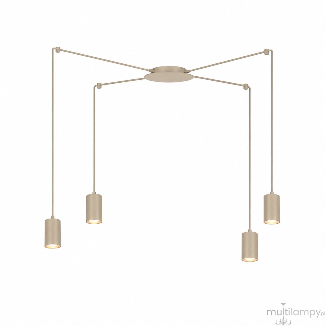 Traker lampa wisząca 4xGU10 mokka 1821/4