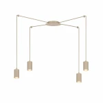 Traker lampa wisząca 4xGU10 mokka 1821/4