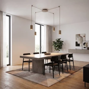 Traker lampa wisząca 4xGU10 mokka 1821/4