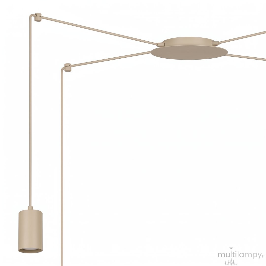 Traker lampa wisząca 4xGU10 mokka 1821/4