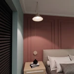 Abramo lampa wisząca 1xE27 mokka 1786/1