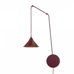 Abramo lampa wisząca 1xE27 burgund 1787/1