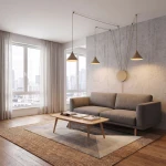 Abramo lampa wisząca 3xE27 mokka 1786/3